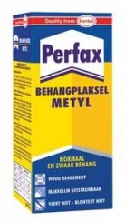 Perfax methyl blauw papierbehang lijm